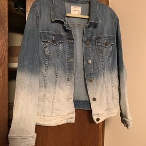 Torrid Ombré Denim Jacket Size 3